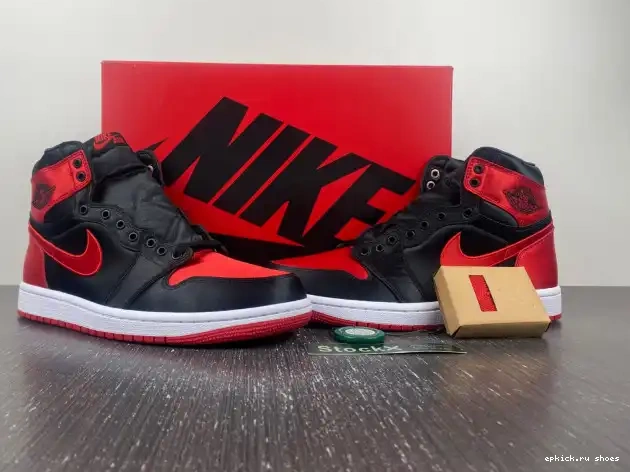 Cheap Jordan Air 1 Satin High FD4810-061 OG WMNS Bred 0430